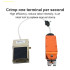 Foot-operated Pneumatic Electrical Splicing Wire Crimping Machine XF-30T 4CFN