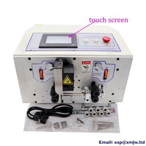 Automatic Touch Screen Wire Stripping Machine 0.1-4.5mm Cable Cutter SWT508SDB