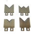 Tungsten Steel Durable Computer Cutting Stripping Machine Knives Die