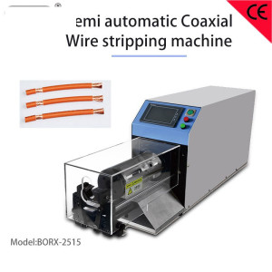 Semi-automatic Large Square Coaxial Cable Spin Stripper