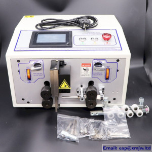 Updated Touch Screen Automatic Wire Stripping Machine Crimping Peeling 0.1-8mm2 SWT508E/S