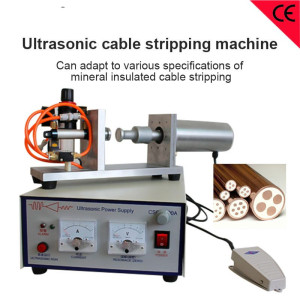 Ultrasonic Power Mineral Insulated Cable Stripping Machine