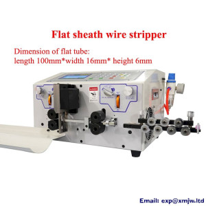Four-Wheel Flat Tube Sheath Wire Stripping Machine SWT508-BHT2