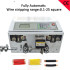 Automatic PVC Insulated Electric Cable Strip Cut Machine