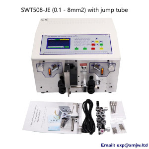 Touch Screen Wire Stripping Machine with Straightener 0.1-8mm2 SWT508-JE