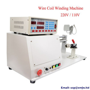0.03-2.5mm Wire Optional Coil Winding Machine New Computer CNC Automatic 810 820 830 Wire Winder 400W 750W Motor 220V 110V