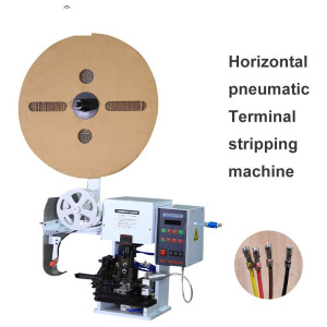 Automatic Cross Feeding Wire Peeling Crimping Terminal Machine