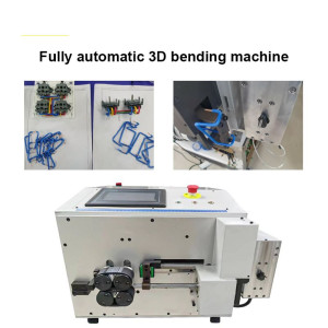 Full Automatic 3D Wire Press Brake Bending Machine Copper Wire
