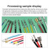 Pneumatic Cable Terminal Wire Electrical Splice Crimping Pliers Tool