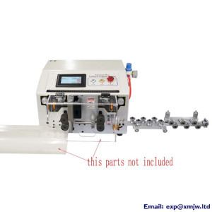 Touch Screen Automatic Wire Stripping Machine Max 10cm Cable SWT508-HT2