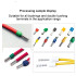 Portable Pneumatic Tubular Terminal Hexagonal Crimping Pliers Machine