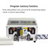 automatic double wire stripping machine double wires peel two core wire strip twist machine