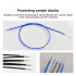 Automatic Flexible Thin Coaxial Cable Rotating V-shapped Strip Machine