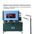Audio plug automatic soldering machine video heads DC 3.5 terminals two poles pins welded equipment