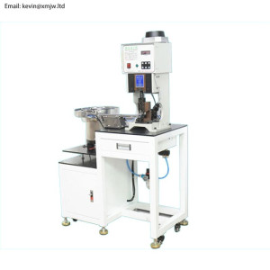 Automatic Loose Terminal Vibration Bowl Feeder Single Lug Crimping Machine X-CM103A