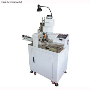 Fully Automatic Wire Cutting Stripping One End Terminal Crimping Another End Tinning Machine