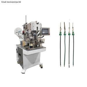 Semi Automatic Wire Stripping Sealing and Crimping Machine X-CM102D