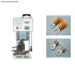 Quiet Mute Terminal Crimping Machine Horizontal Crimping 1.5T/2T