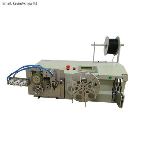Industrial Automatic Meter Counting Cable Thread Bobbin Wire Rope Coiling Machine