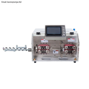 Full-Automatic Sheath Cable Inner Outer Cutting Wire Stripping Machine X-CS205