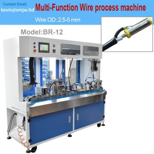 High Output Fully Automatic Earphone Multi Function Cabling Machine