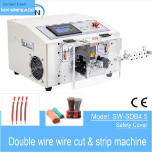 Automatic Safety Cover Computerized Wire Cutting and Stripping Machine