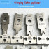 5556 5557 Side Feed Coiling Terminal Crimping Blades DC5.3 Steel Crimp Die