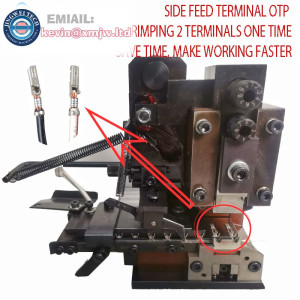 Customized Side Feed OTP Terminal Crimping Applicator Double Terminals Crimp