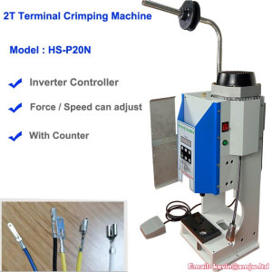 Electric Pneumatic Mute Terminal Crimping Machine HS-P20N