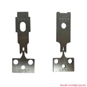 Customized Side Feeding OTP Blade for Cable Terminal Crimping Machine