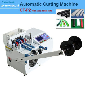 Widely Use Silicone Tube Plastic Hose Nickel Sheet Braid Belt Cutting Machine