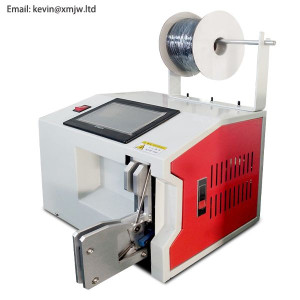 Video Semi Automatic Cable Coil Winding and Binding Machine
