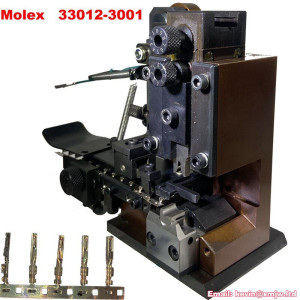 Side Feed Horizontal Feed OTP Mold for Terminal Crimping Machine Molex 33012-3001
