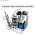 Semi Automatic Double Head USB Data Cable Soldering Machine