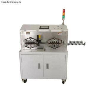 Fully Automatic Computer USB Data Cable Wire Cutting Stripping Machine