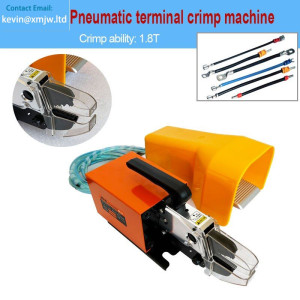 Portable Manual Pneumatic Terminal Press Tool 1.3T