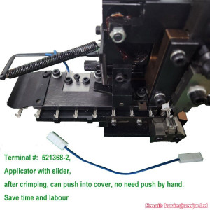 Customized High Precision Side Feed Insulation Terminal Crimping Applicator