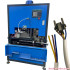 Automatic Plug Insert Crimping Machine Power Cord 3Pin Wire Stripping French Plug Inserting Riveting Machine
