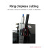 Rotary Chipless PVC ABS PP PE Pipe Tube Cutting Machine
