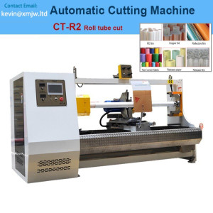 Various Tape Roll PE BOPP PVC Film Adhesive Tape Hose Cutting Machine