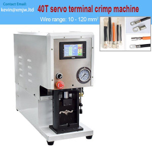 Servo High Voltage Cable Terminal Riveting Machine 40/50T