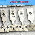 Horizontal Mold Terminal Crimp Machine Otp Continuous Terminals Die