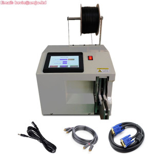 Semi Automatic Touch Screen Wire Binding Cable Loop Machine