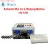 Touch Screen 2 Lines Automatic Wire Cable Cutting Stripping Machine HS-TS01-2