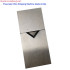 High Speed Steel Pneumatic Wire Stripping Cutter Blade V Shape