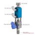 Manual 1L Capacity Stainless Steel Pressure Tank Glue Dispenser