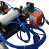 305R/310R gas electric ironing wire peeling machine wire stripper with heating stripping