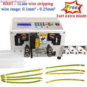 Automatic Cable Cutting Stripping Wire Peeling Machine HS-BX01-1LINE