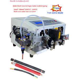 Automatic Double Parallel Line Peeling Stripping Machine