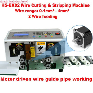 High Speed Automatic Copper Wire Cable Cutting Stripping Machine